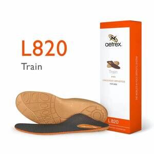 NEW AETREX men's train posted orthotics in foam